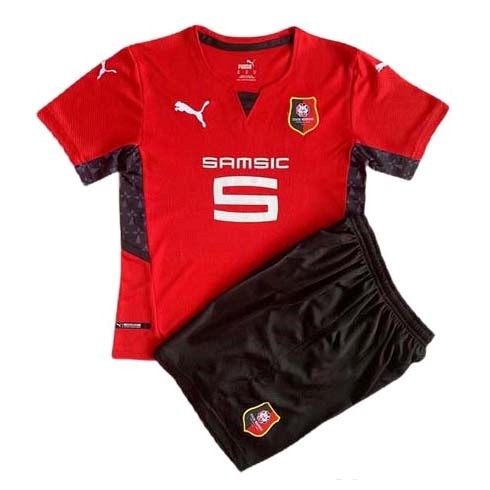 Camiseta Stade Rennais Primera equipo Niño 2021-22